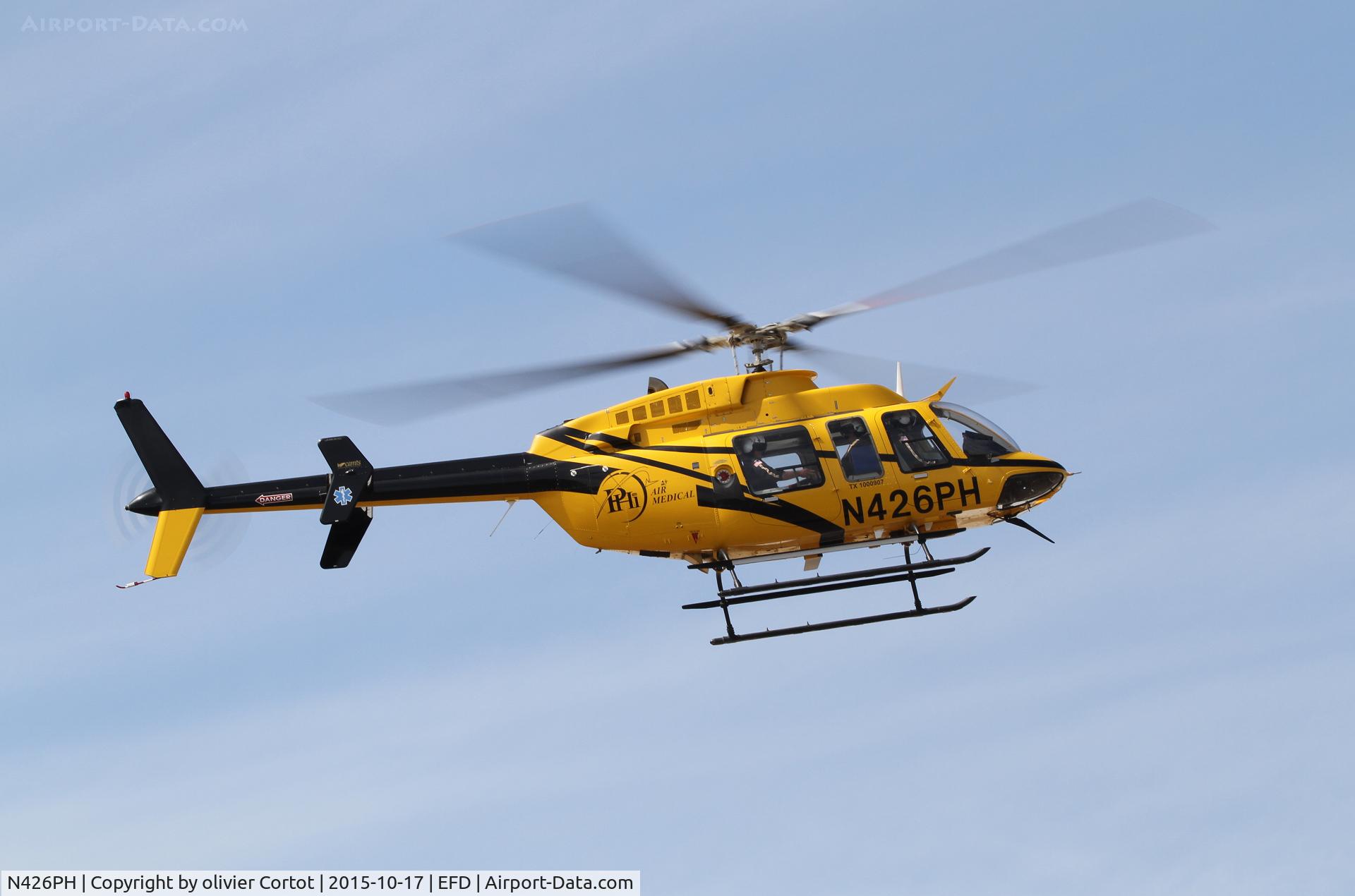 N426PH, 2007 Bell 407 C/N 53751, Wings over Houston 2015