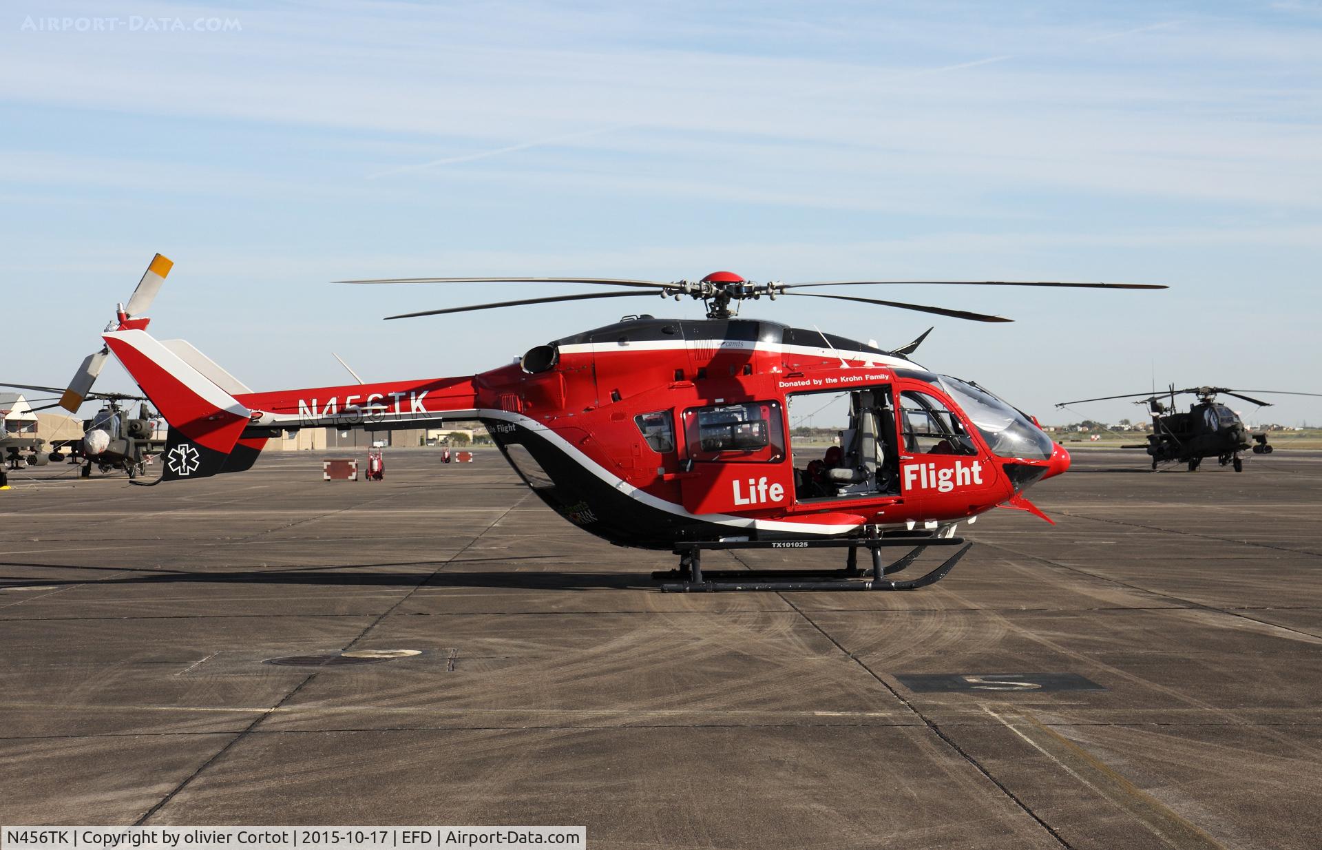 N456TK, 2007 Eurocopter-Kawasaki EC-145 (BK-117C-2) C/N 9130, Wings over Houston 2015