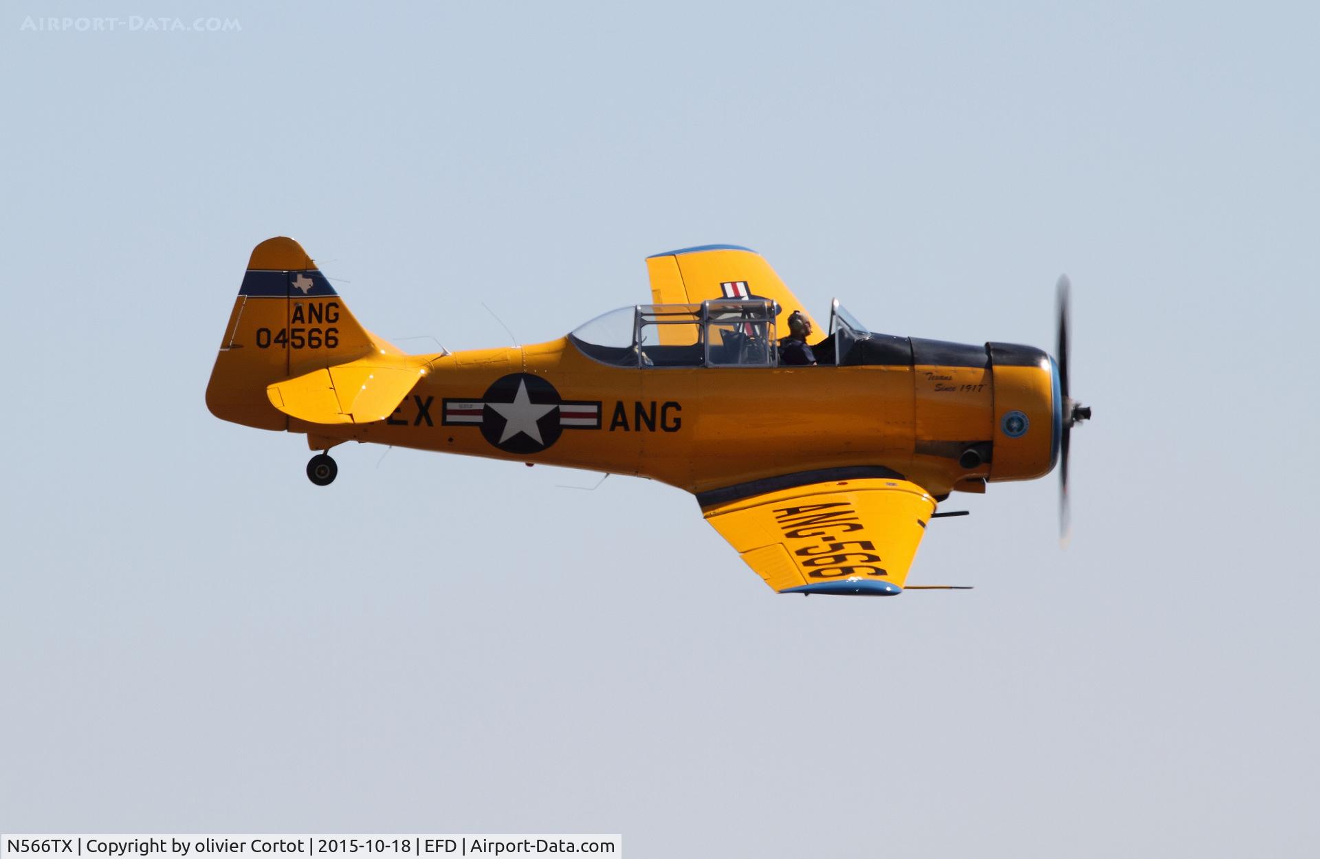 N566TX, North American SNJ-5 Texan C/N 85053, Wings over Houston 2015