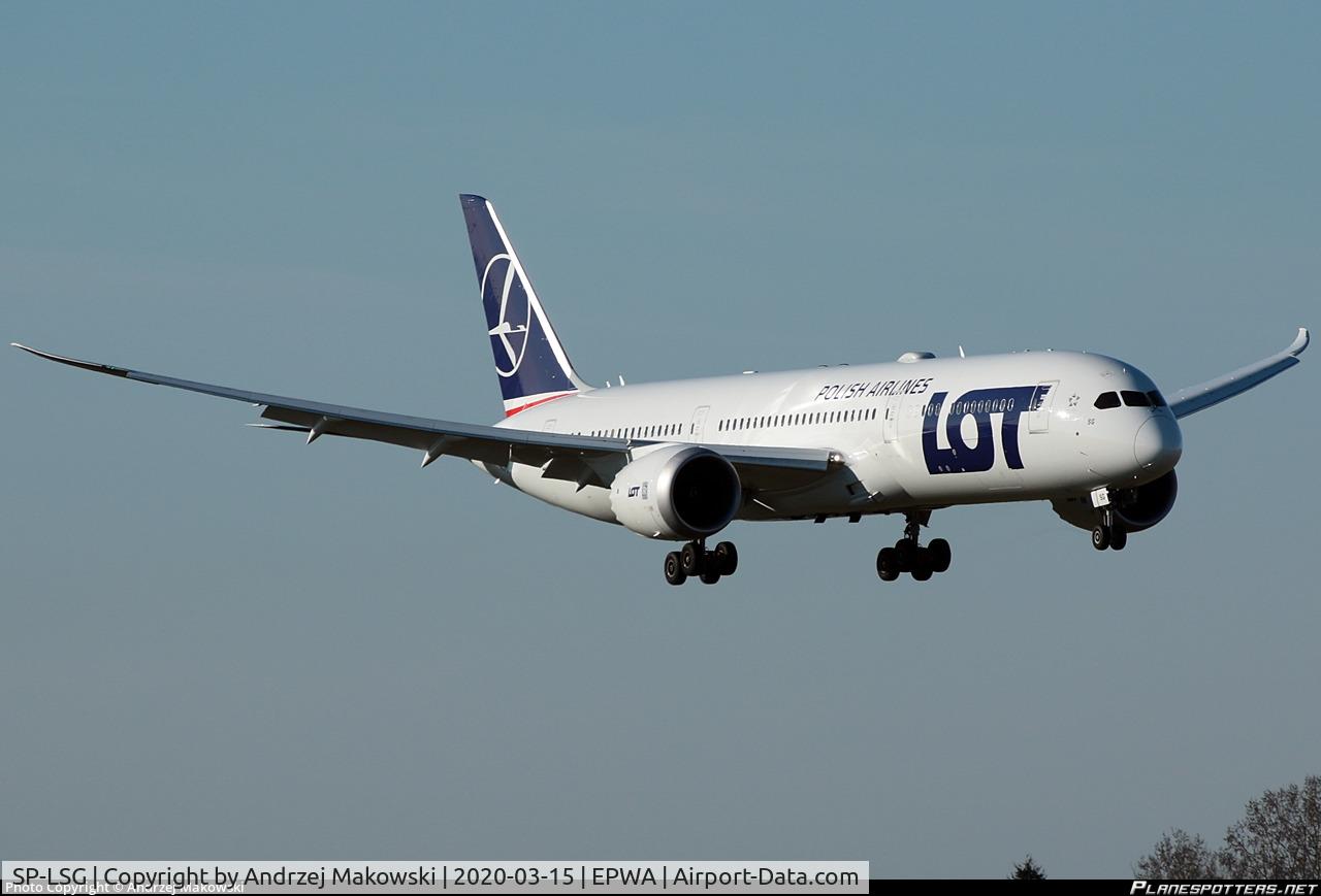 SP-LSG, 2019 Boeing 787-9 Dreamliner Dreamliner C/N 62144, SP-LSG