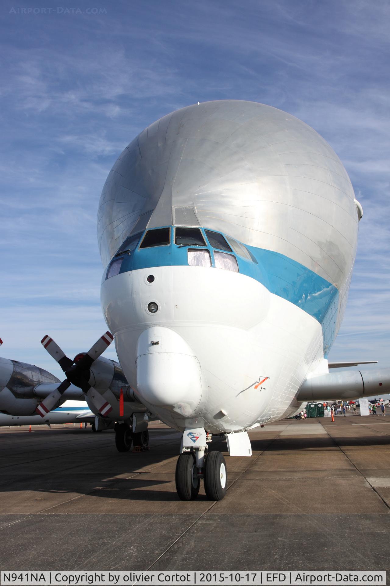 N941NA, 1983 Aero Spacelines 377SGT-F Super Guppy Turbine C/N 0004, Wings over Houston 2015