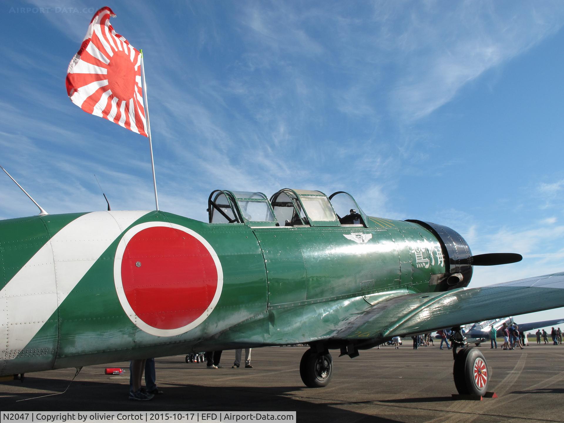 N2047, 1952 Canadian Car & Foundry T-6 Harvard Mk.4 C/N CCF4-83, Wings over Houston 2015
