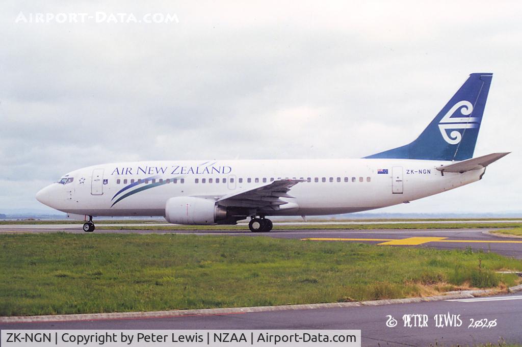 ZK-NGN, 1998 Boeing 737-33S C/N 29072, Air New Zealand Ltd., Auckland - 2003