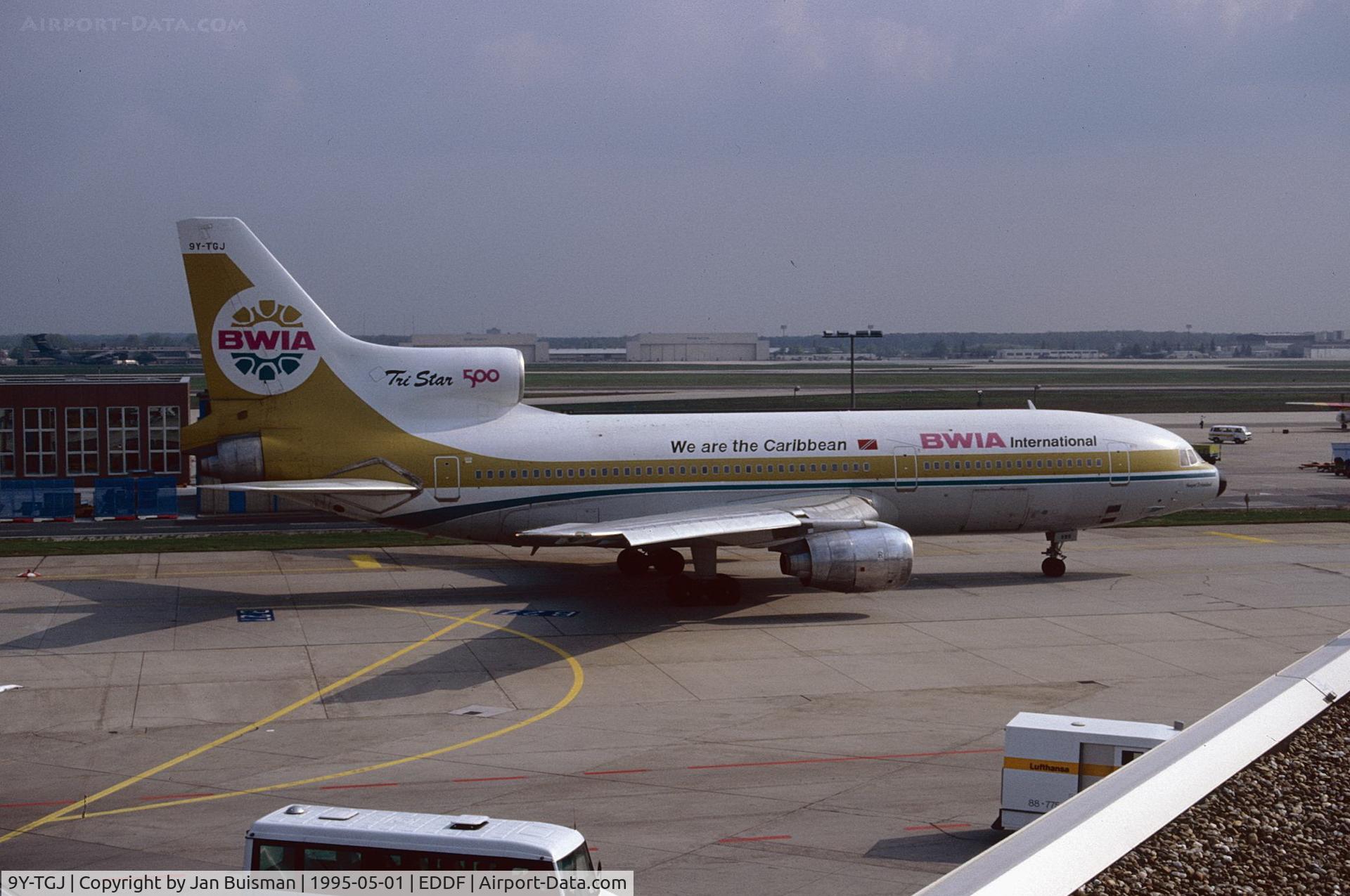 9Y-TGJ, 1979 Lockheed L-1011 Tristar 500 C/N 193G-1179, BWIA