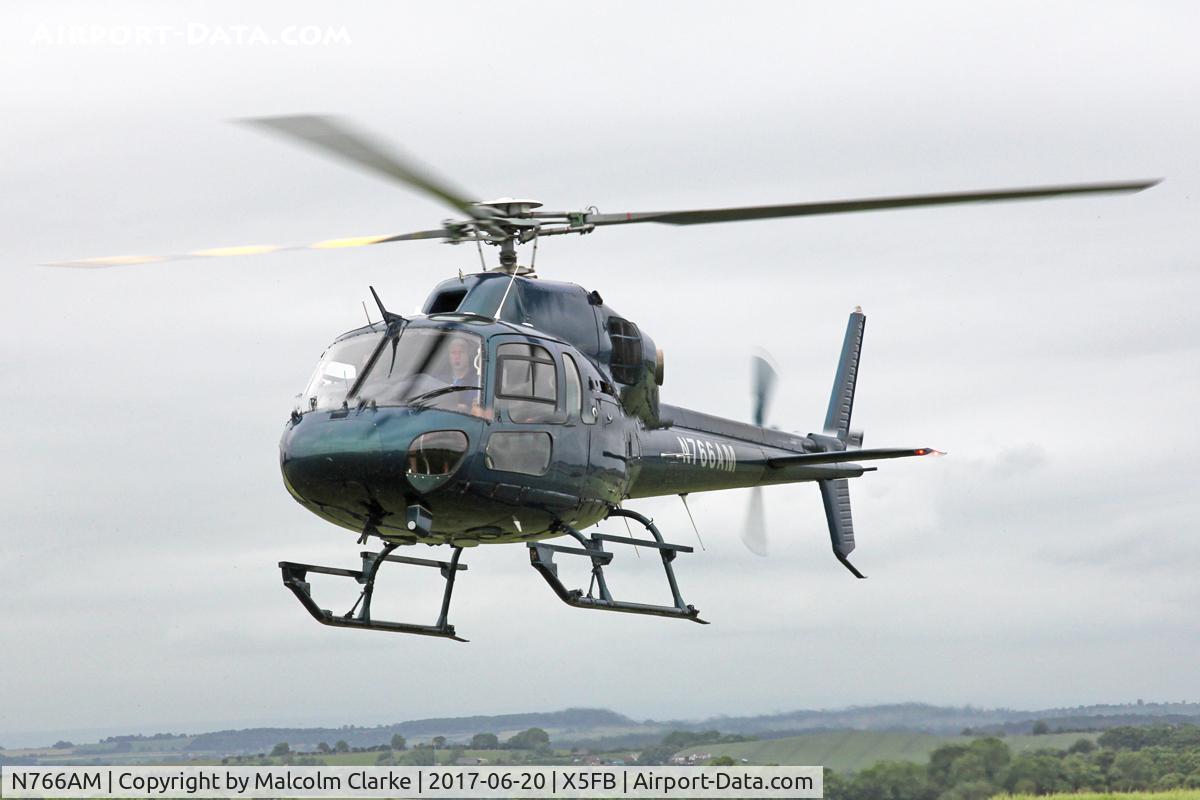 N766AM, 1996 Eurocopter AS-355N Twinstar C/N 5601, Eurocopter AS-355N Twinstar at Fishburn Airfield, UK. June 20th 2017.