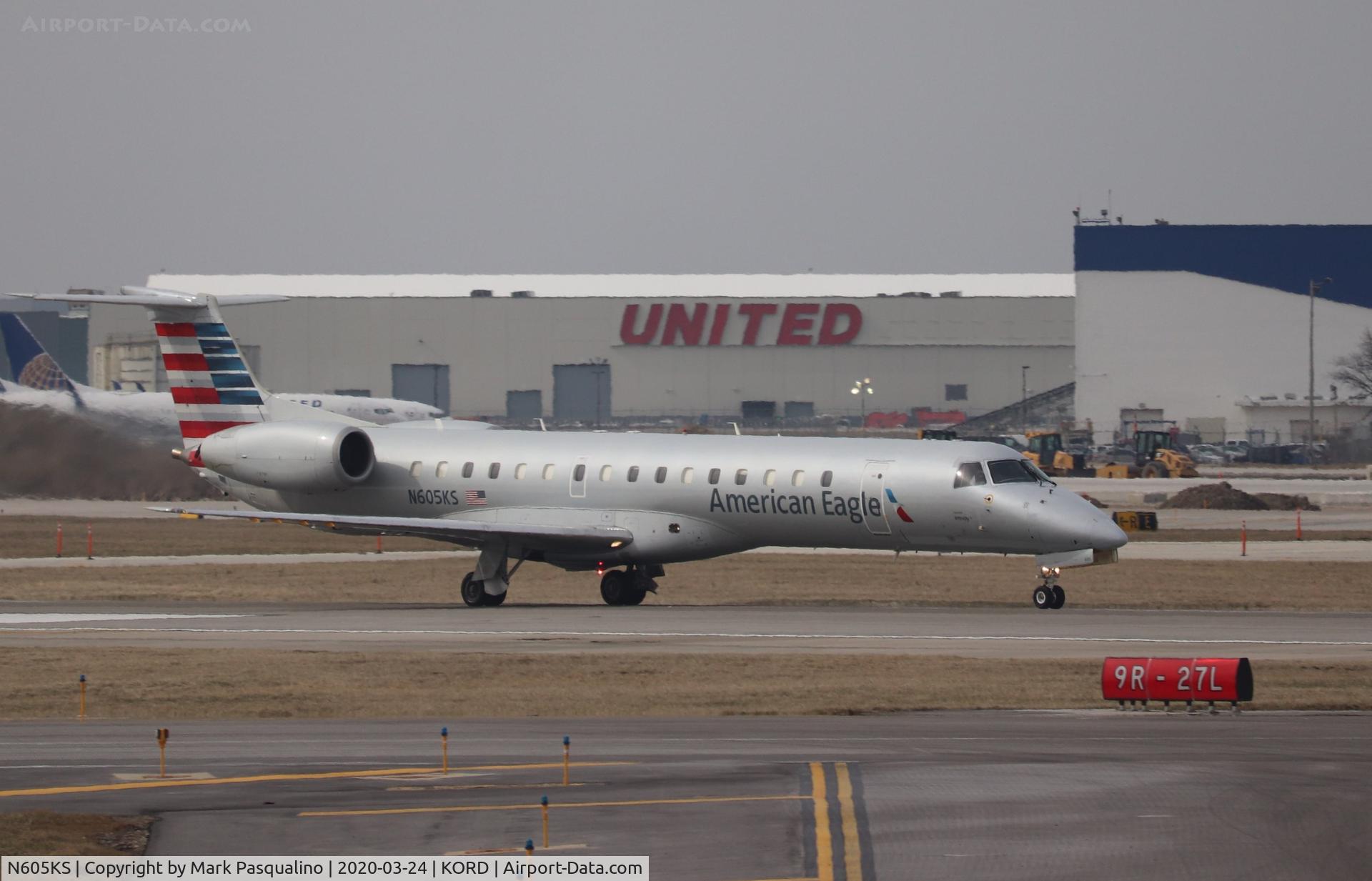 N605KS, 1998 Embraer ERJ-145LR (EMB-145LR) C/N 145059, EMB-145LR