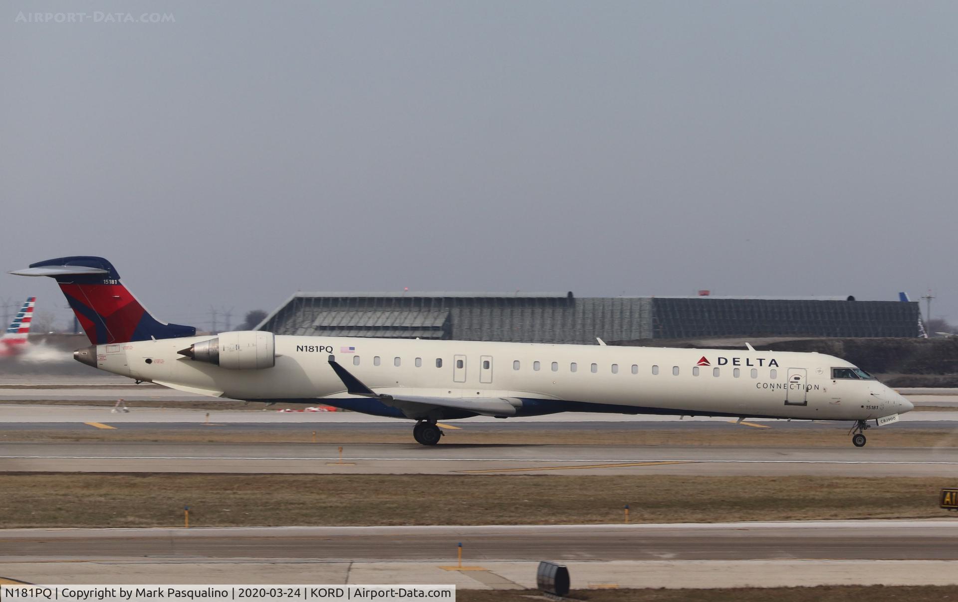 N181PQ, 2008 Bombardier CRJ-900ER (CL-600-2D24) C/N 15181, CL-600-2D24