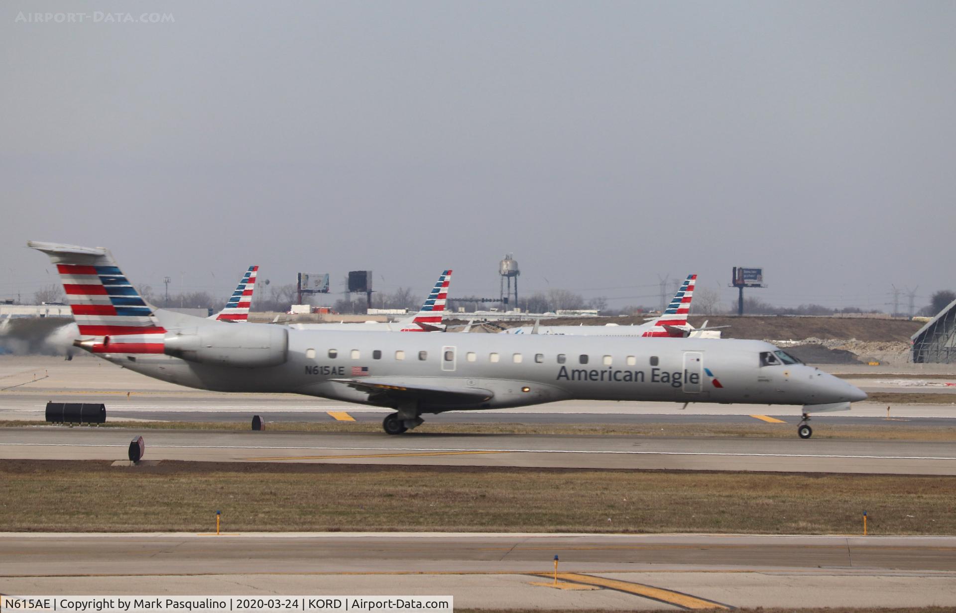 N615AE, 1998 Embraer ERJ-145LR (EMB-145LR) C/N 145087, EMB-145LR