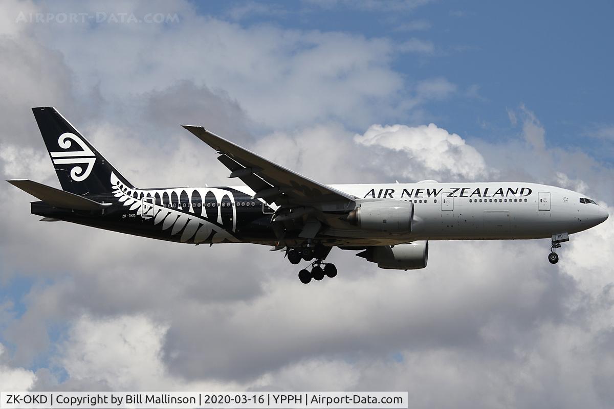 ZK-OKD, 2006 Boeing 777-219/ER C/N 29401, NZ175