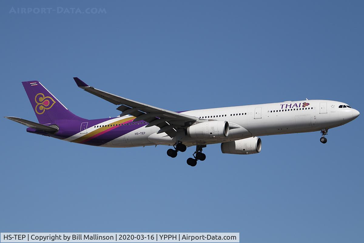 HS-TEP, 2009 Airbus A330-343X C/N 1035, from BKK