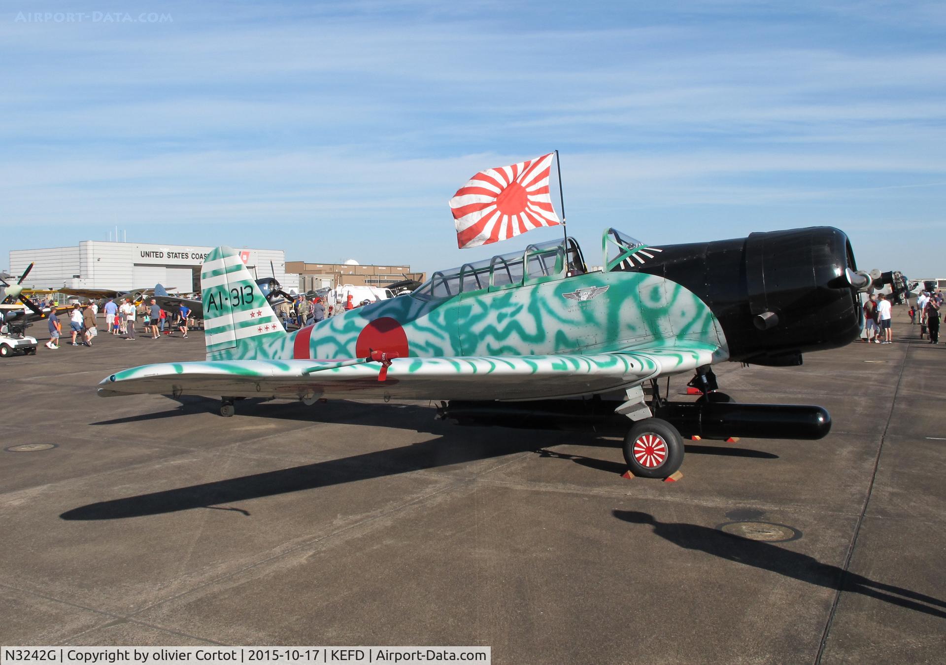 N3242G, 1945 North American AT-6D Texan C/N 43766, Nippon pride !