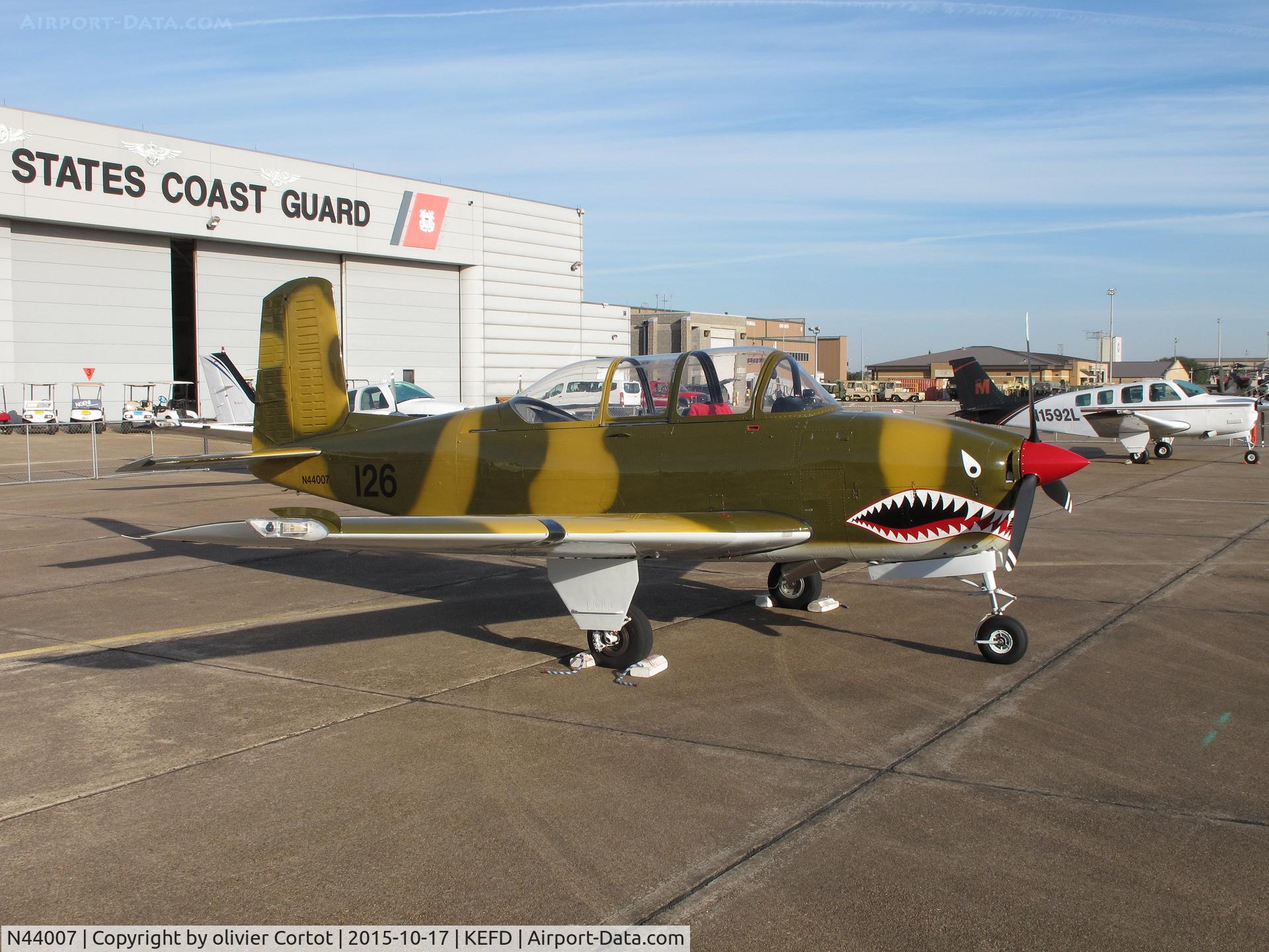 N44007, 1953 Beech T-34A (A45) Mentor Mentor C/N G-126, Wings over Houston 2015