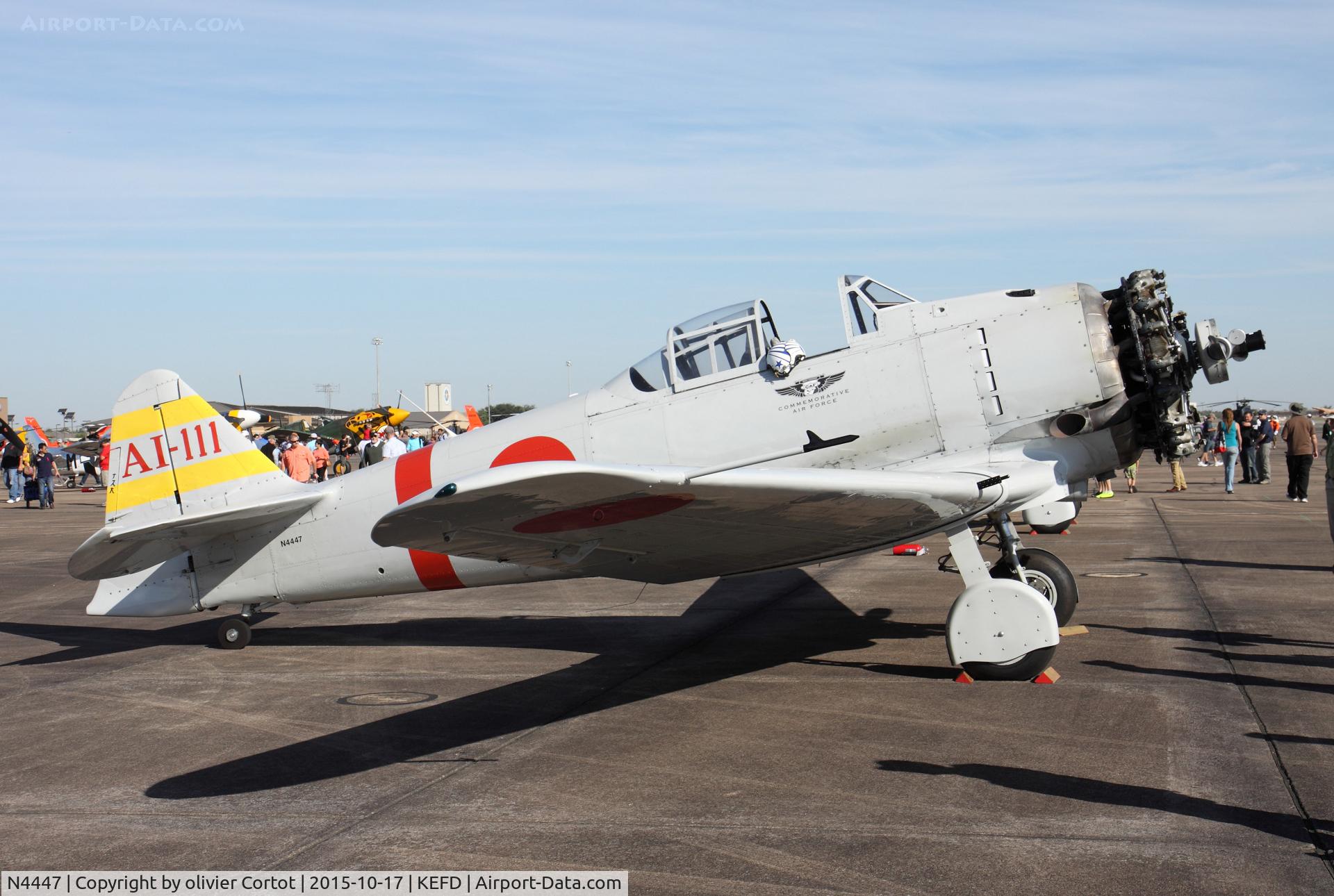N4447, 1945 Canadian Car & Foundry Harvard Mk.4 C/N CCF4-241, Wings over Houston 2015