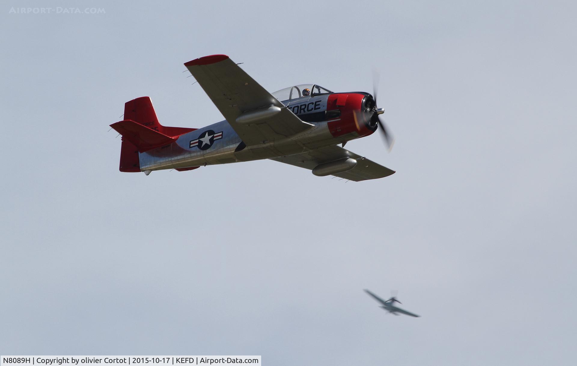 N8089H, 1951 North American T-28A Trojan C/N 174-548, Wings over Houston airshow