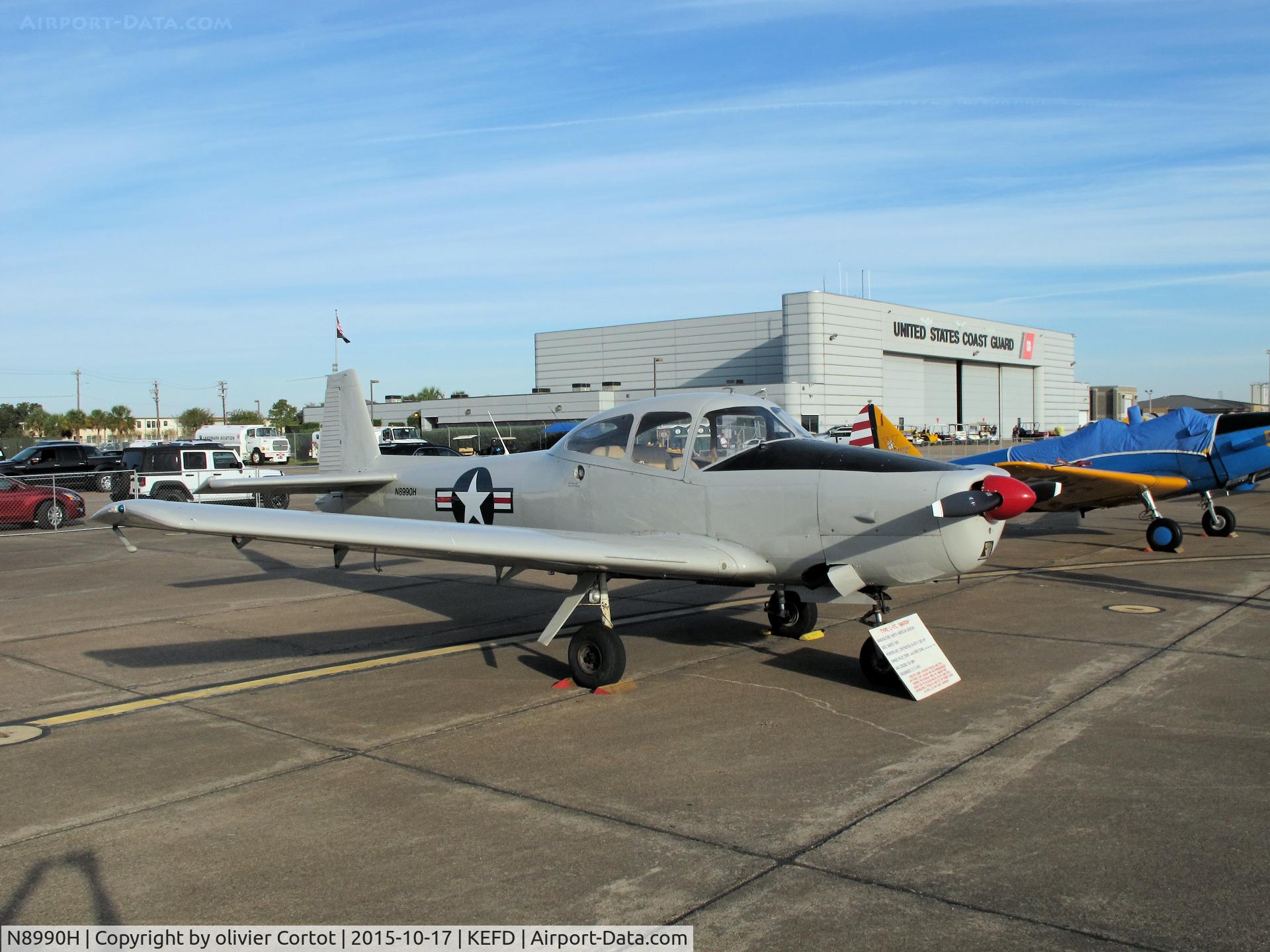 N8990H, 1947 North American Navion C/N NAV-4-990, Wings over Houston 2015