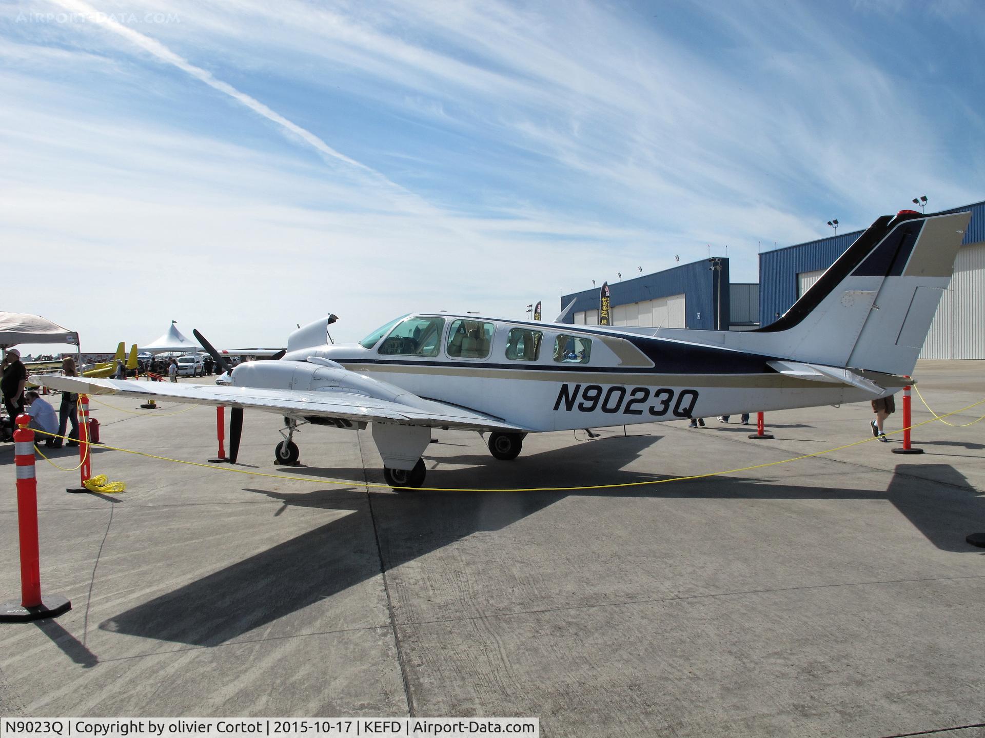 N9023Q, 1970 Beech 58 Baron C/N TH-68, The left side