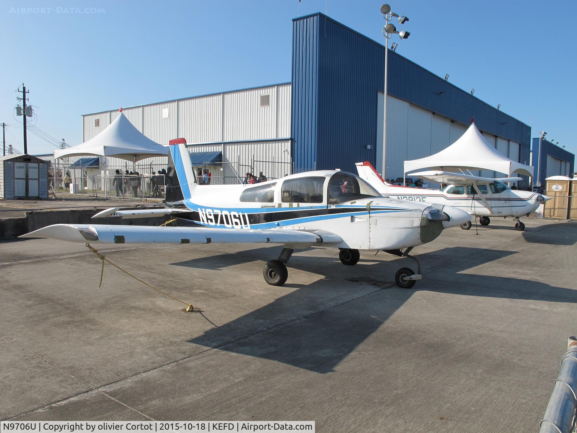 N9706U, 1976 Grumman American AA-5A Cheetah C/N AA5A-0106, Wings over Houston 2015