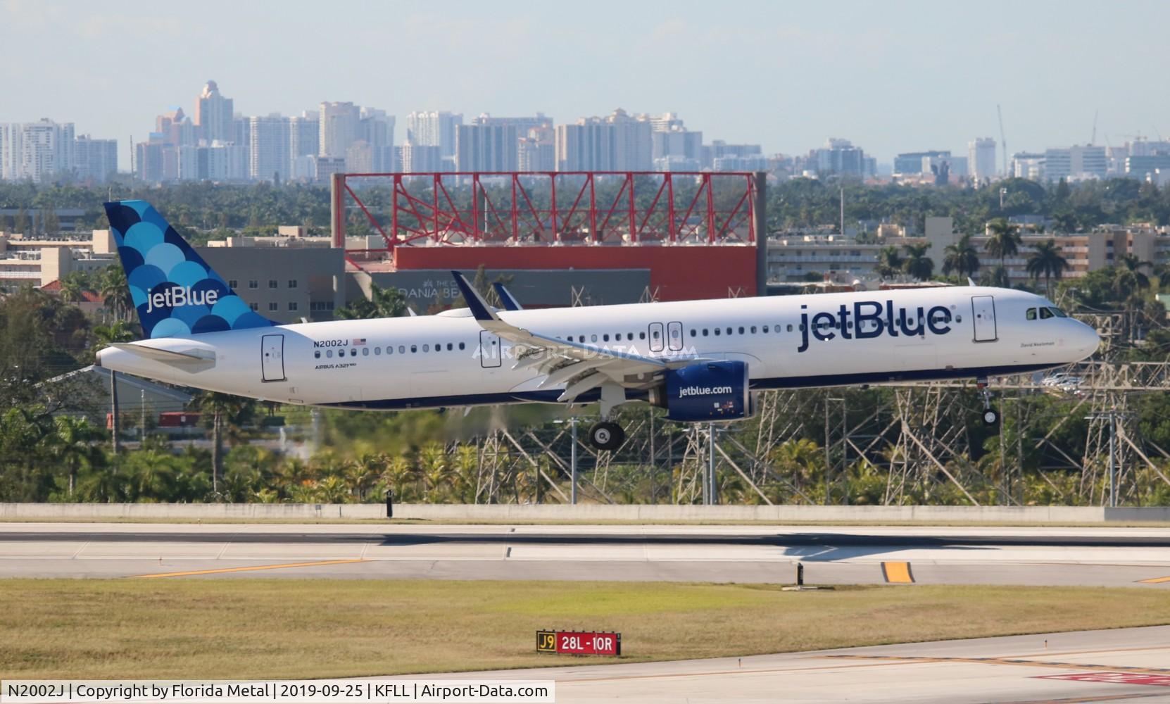 N2002J, 2019 Airbus A321-271NX C/N 8823, JetBlue