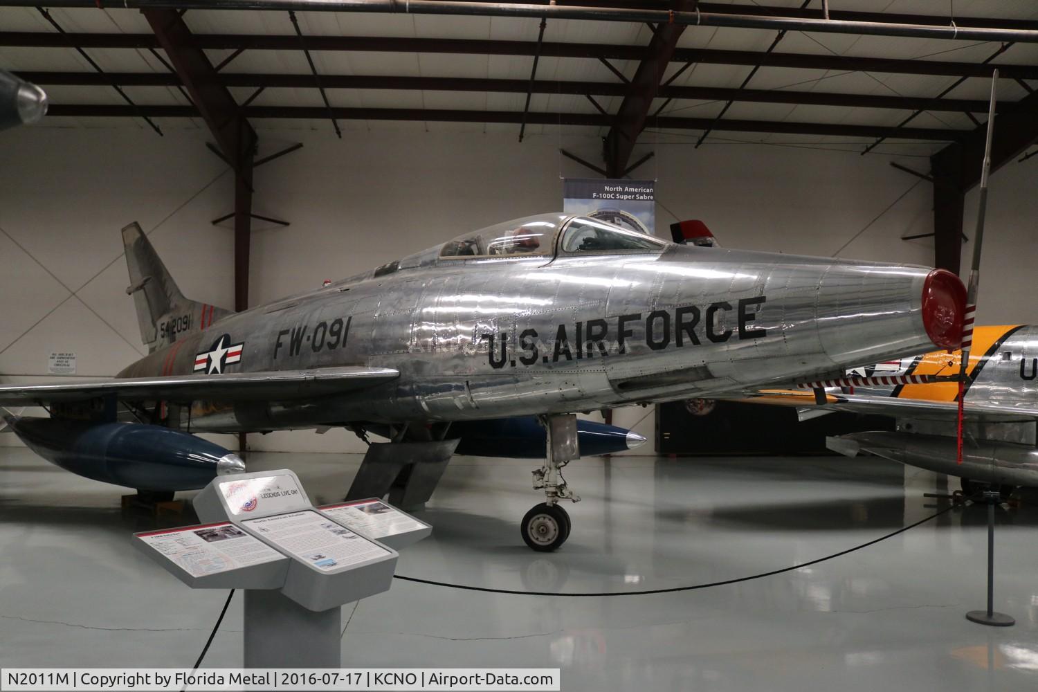 N2011M, 1954 North American F-100C Super Sabre C/N 217-352, F-100C