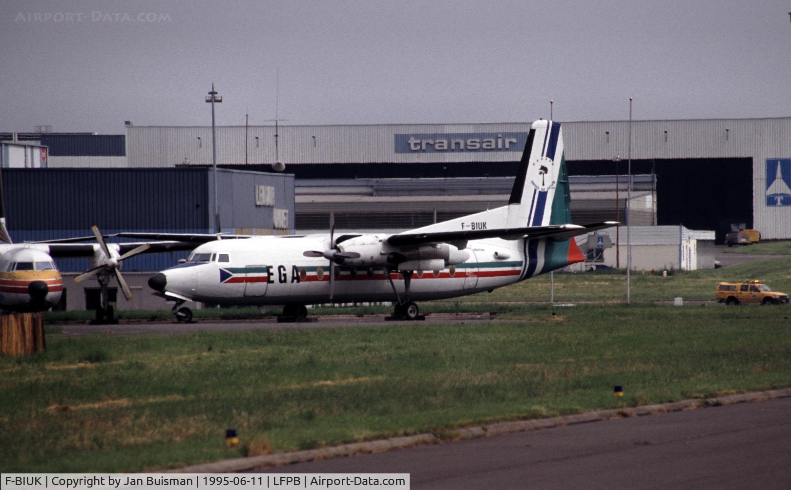 F-BIUK, 1964 Fokker F.27-100 Friendship C/N 10247, EGA