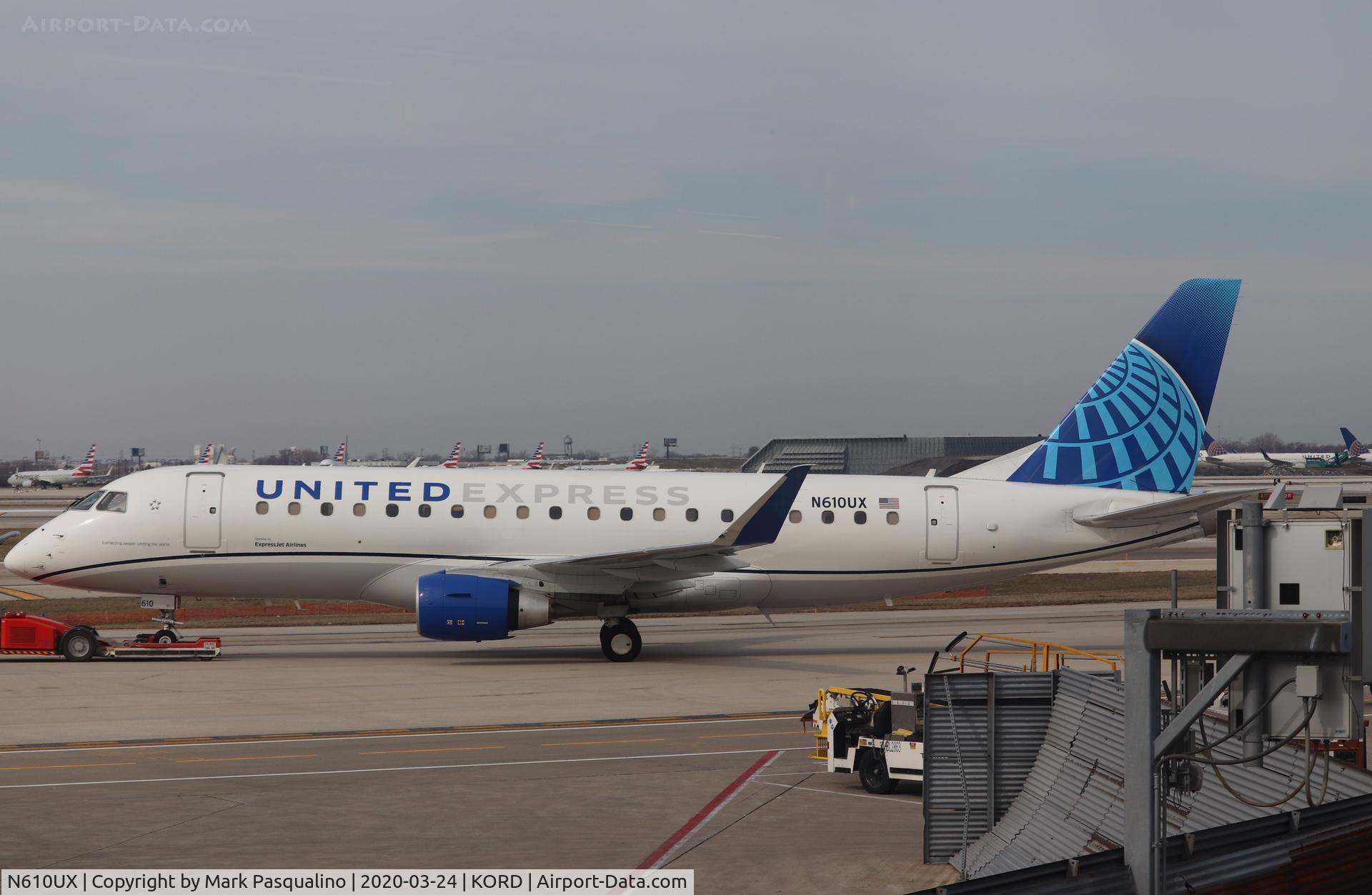 N610UX, 2019 Embraer 175LR (ERJ-170-200LR) C/N 17000808, ERJ-170-200LR