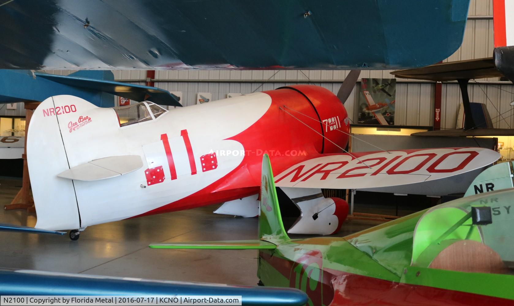 N2100, 1932 Granville Brothers Gee Bee Sportster D C/N R-1, Sportster Replica