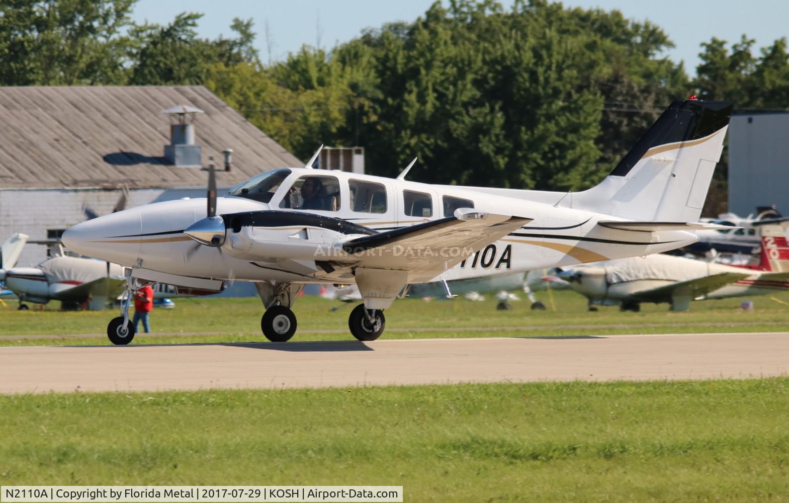 N2110A, 1977 Beech 58P Baron C/N TJ-129, Baron 58