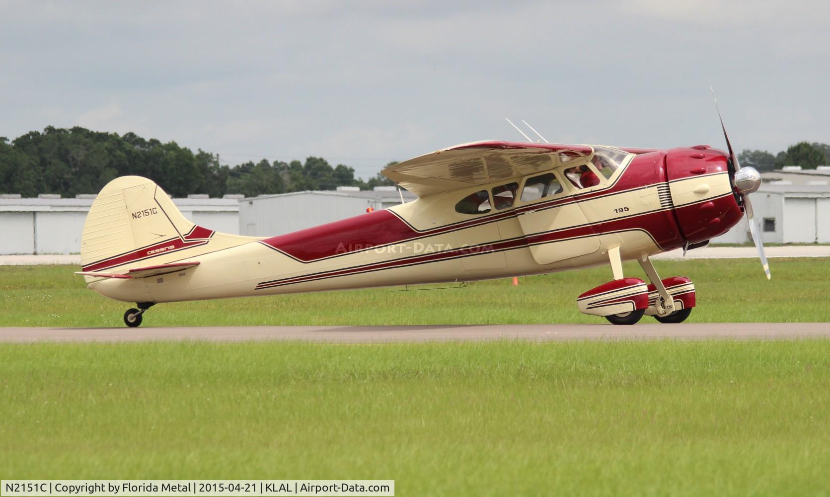 N2151C, 1954 Cessna 195B Businessliner C/N 16136, Cessna 195B