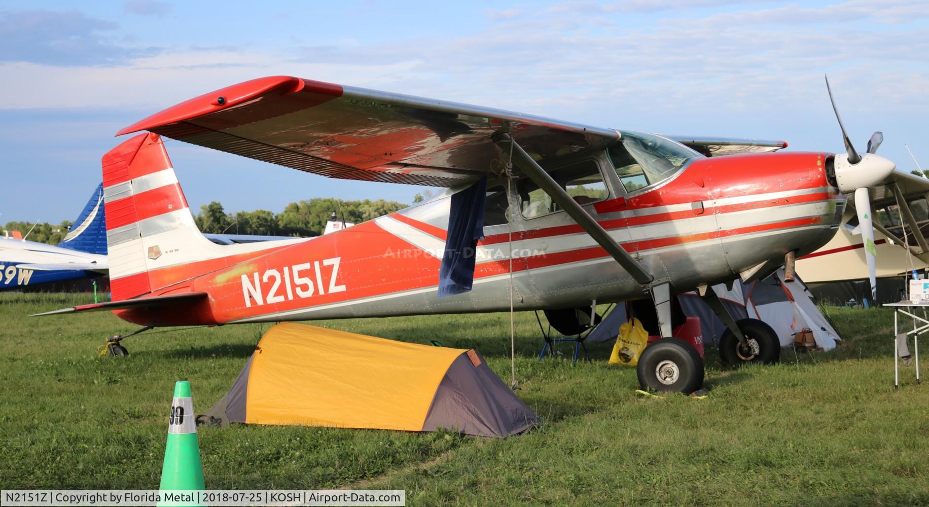 N2151Z, Cessna 180F C/N 18051251, Cessna 180F