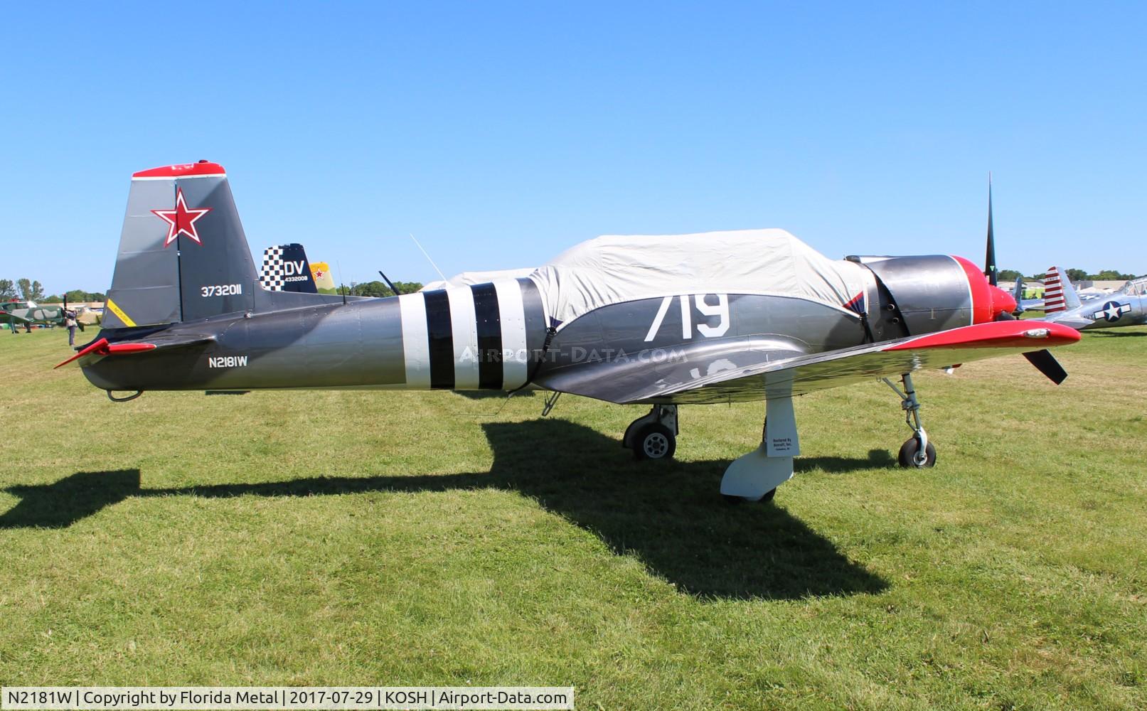 N2181W, Nanchang CJ-6 C/N 3732011, Nanchang CJ-6