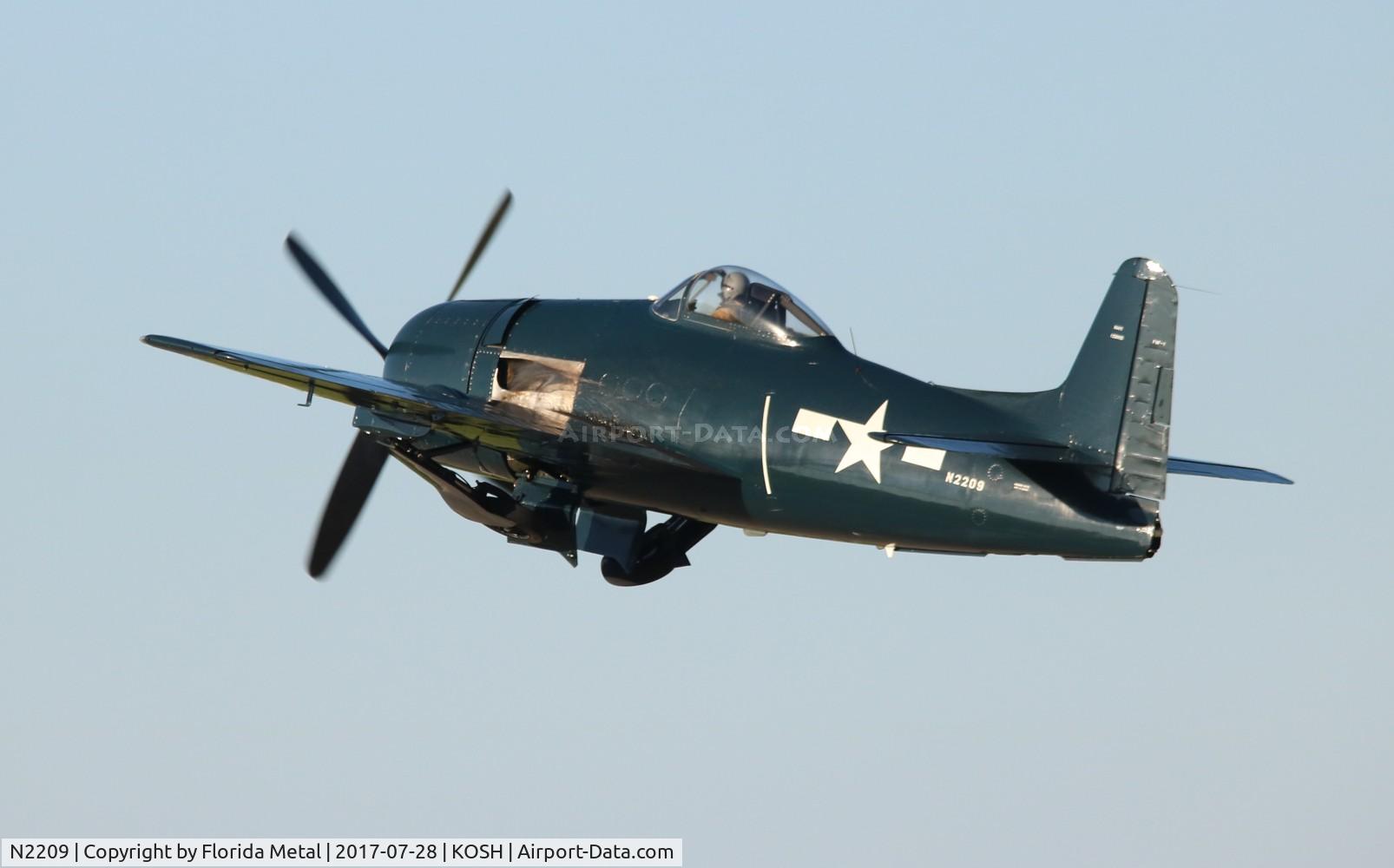 N2209, 1945 Grumman F8F-1B Bearcat C/N 122095, Bearcat