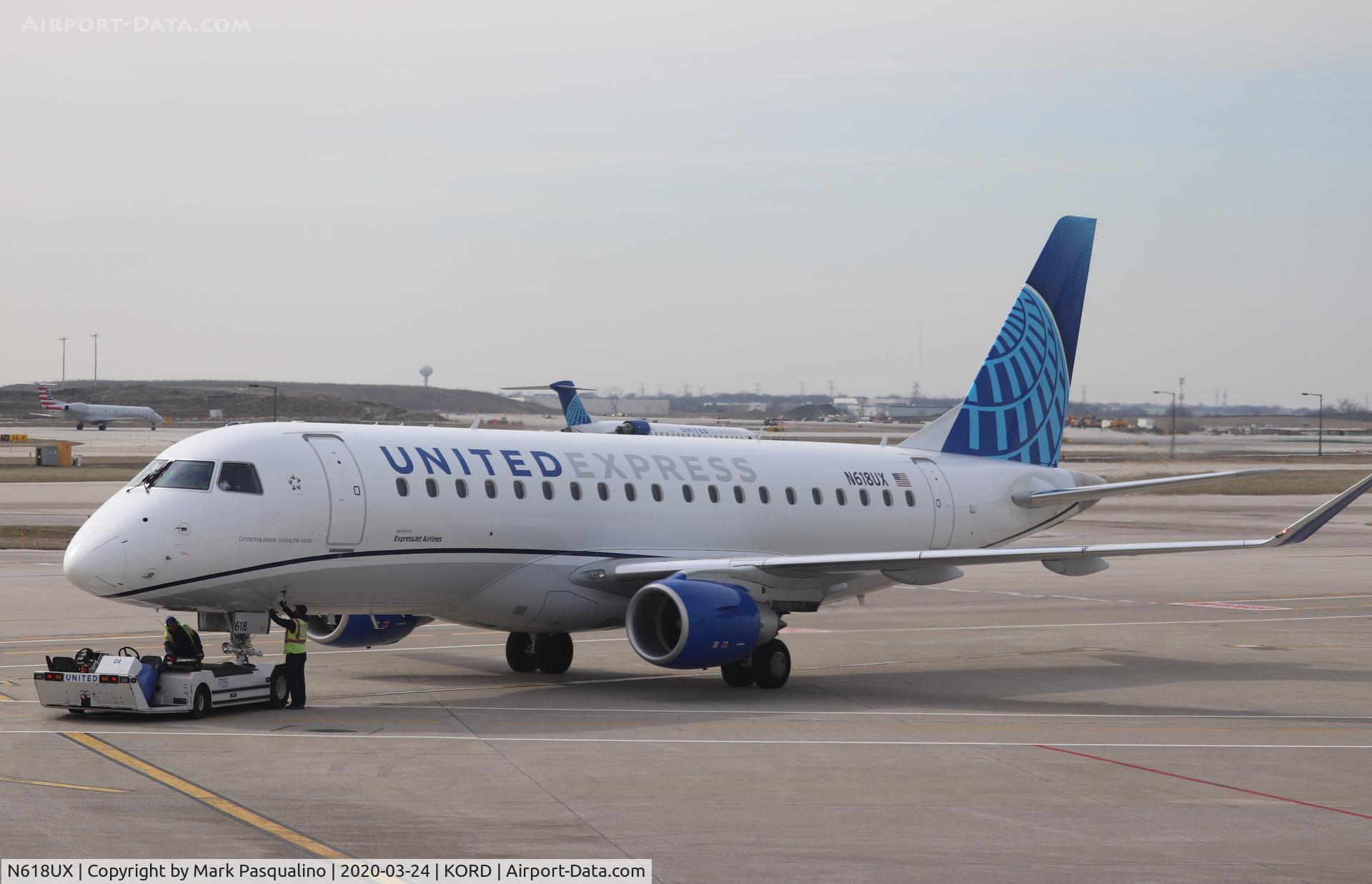 N618UX, 2019 Embraer 175LR (ERJ-170-200LR) C/N 17000820, ERJ-170-200LR