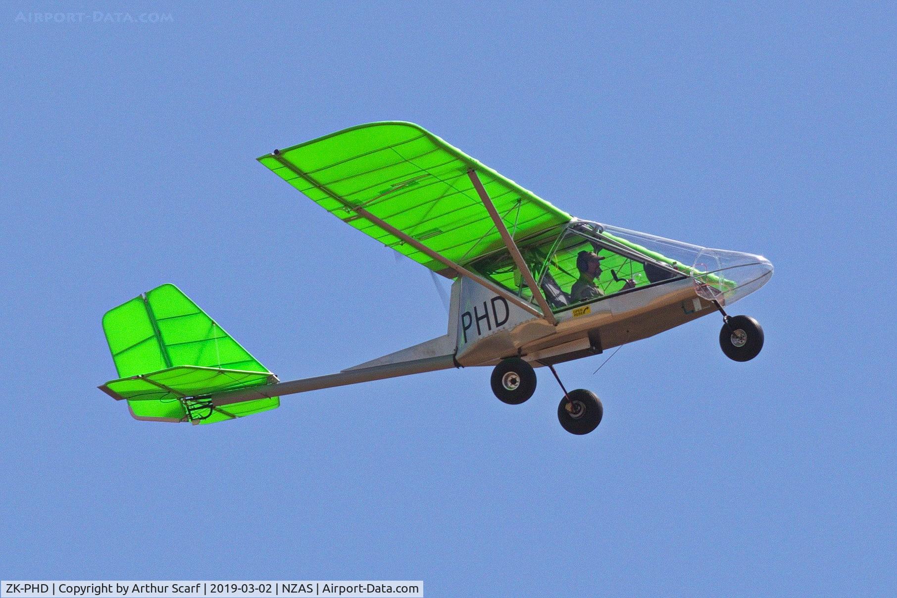 ZK-PHD, Rans S-12 Airaile C/N 04111025, ZK-PHD Ashburton New Zealand March 2019