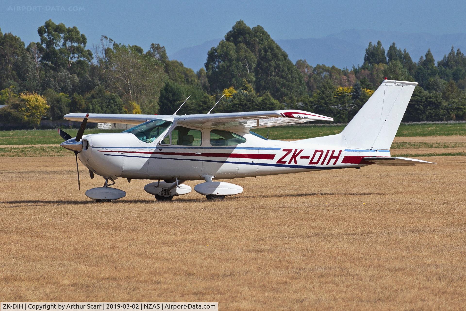 ZK-DIH, Cessna 177B Cardinal C/N 17701900, ZK-DIH Ashburton New Zealand March 2019