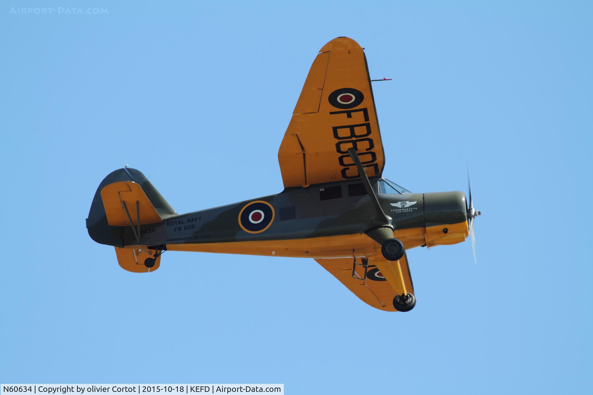 N60634, 1944 Stinson V77 Reliant C/N 77-333, Wings over Houston 2015
