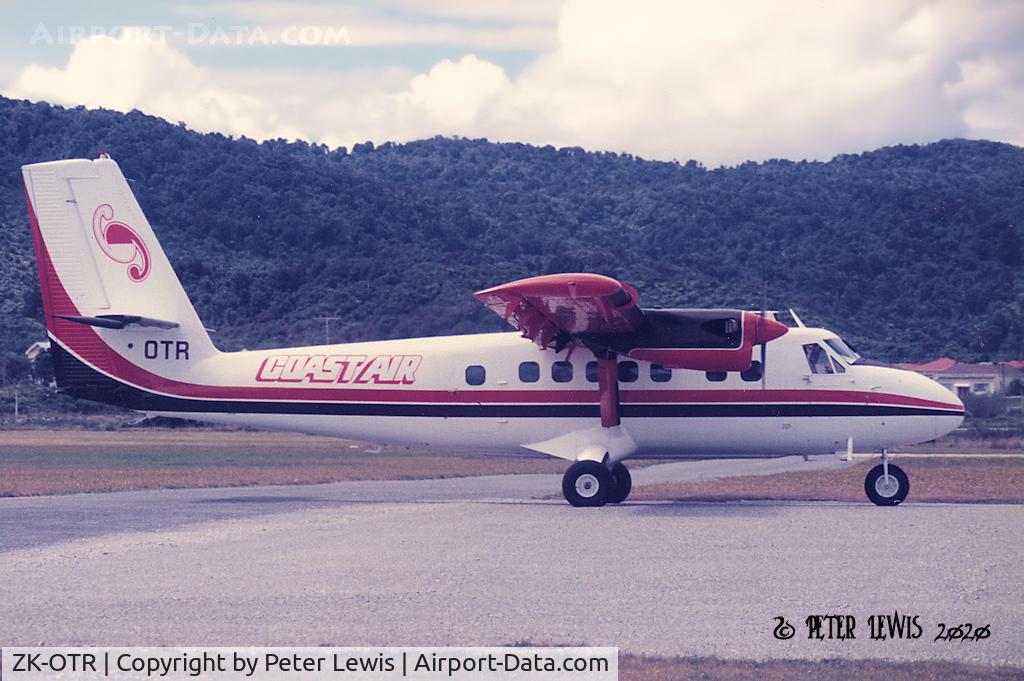 ZK-OTR, 1969 De Havilland Canada DHC-6-300 Twin Otter C/N 250, Coast Air Charter Ltd., Greymouth - 1986