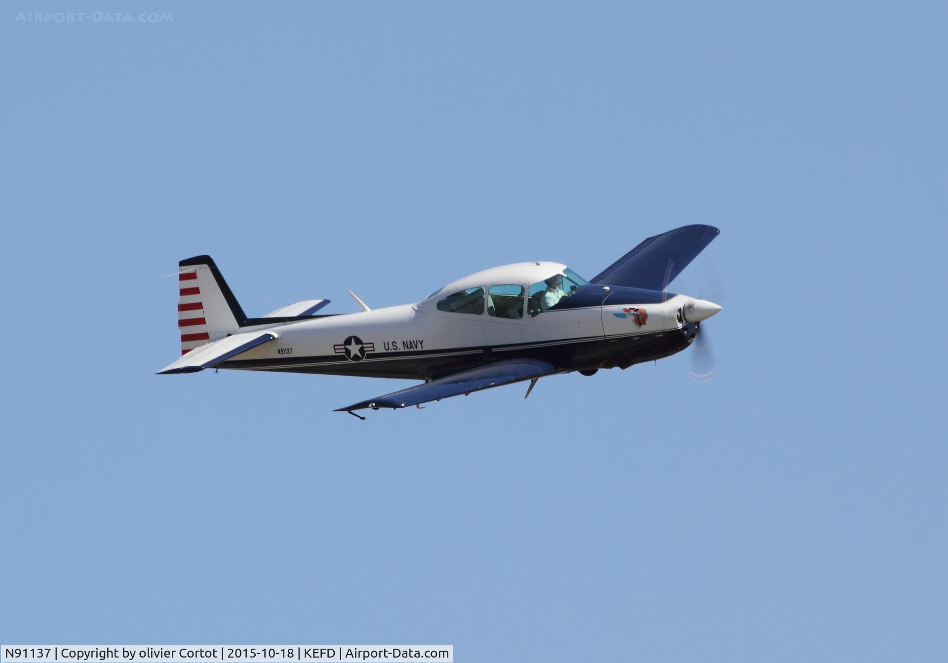 N91137, 1946 North American Navion C/N NAV-4-31, Wings over Houston 2015