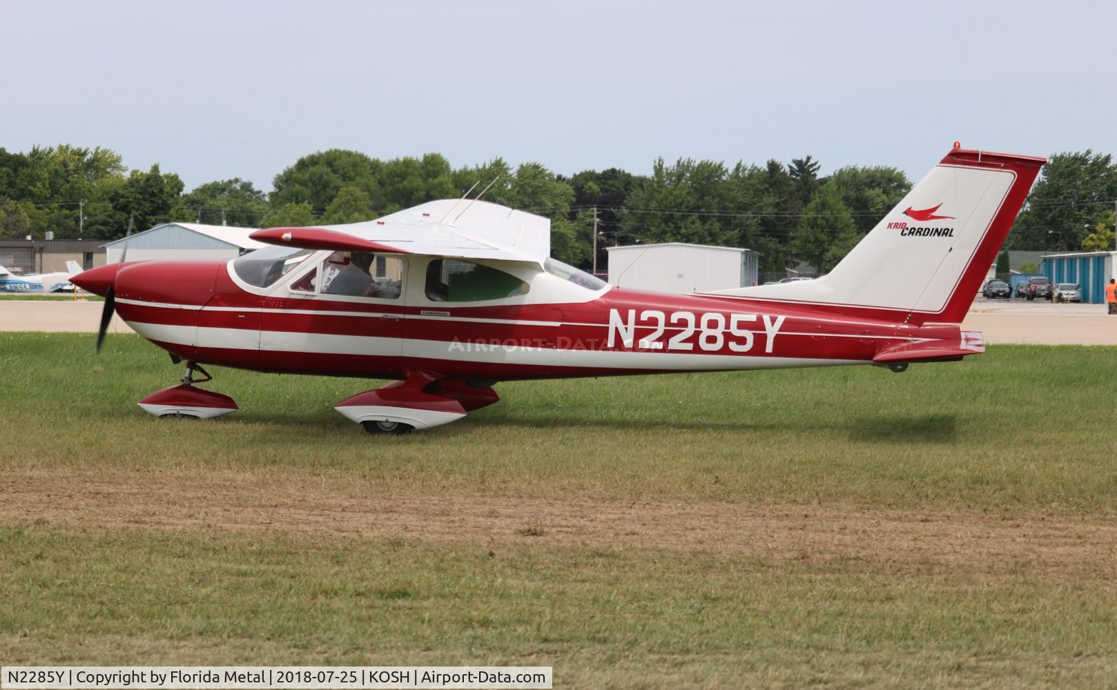 N2285Y, 1967 Cessna 177 Cardinal C/N 17700085, Cessna 177