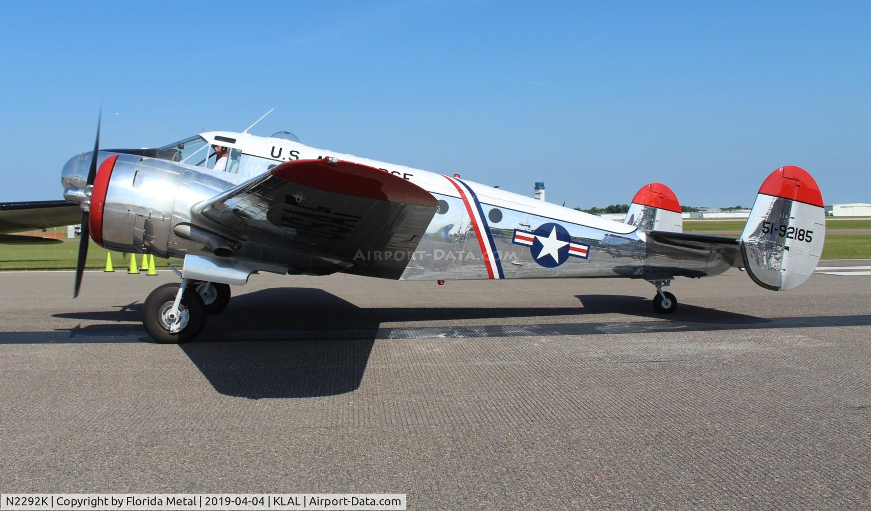N2292K, 1951 Beech Mk.3N C/N CA-8 (A-608), Beecn 3N