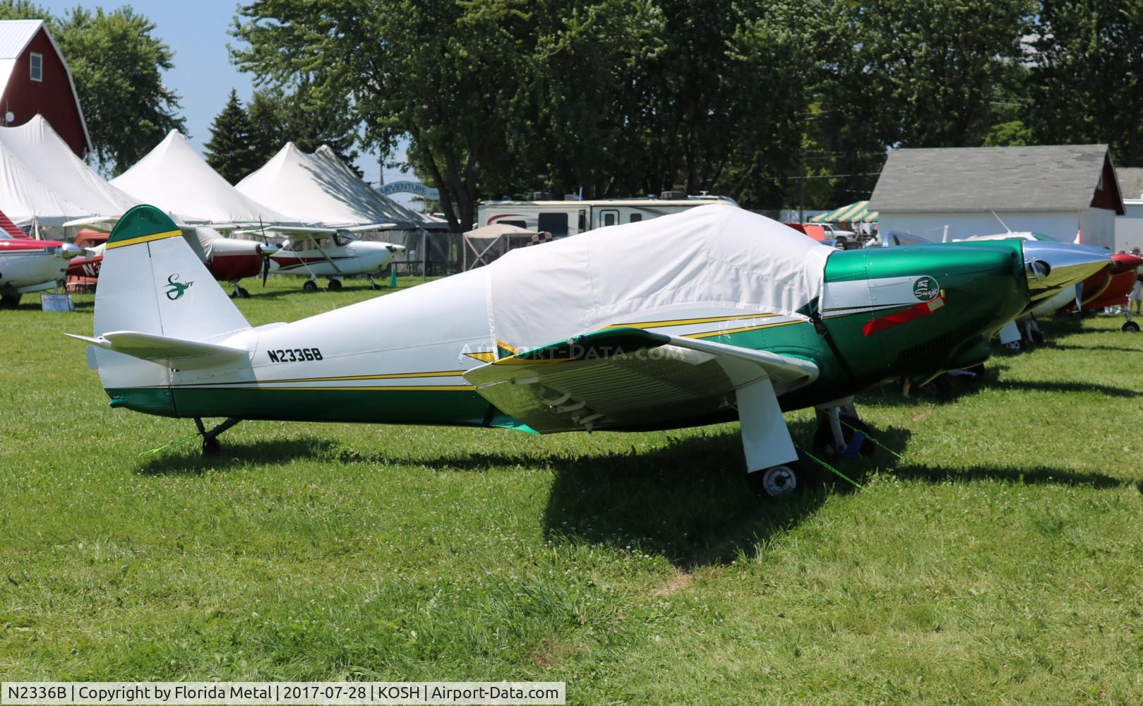 N2336B, 1948 Temco GC-1B Swift C/N 3636, Globe
