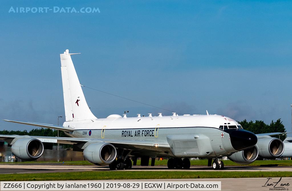 ZZ666, 1964 Boeing RC-135W Rivet Joint C/N 18770/722, RAF Waddington