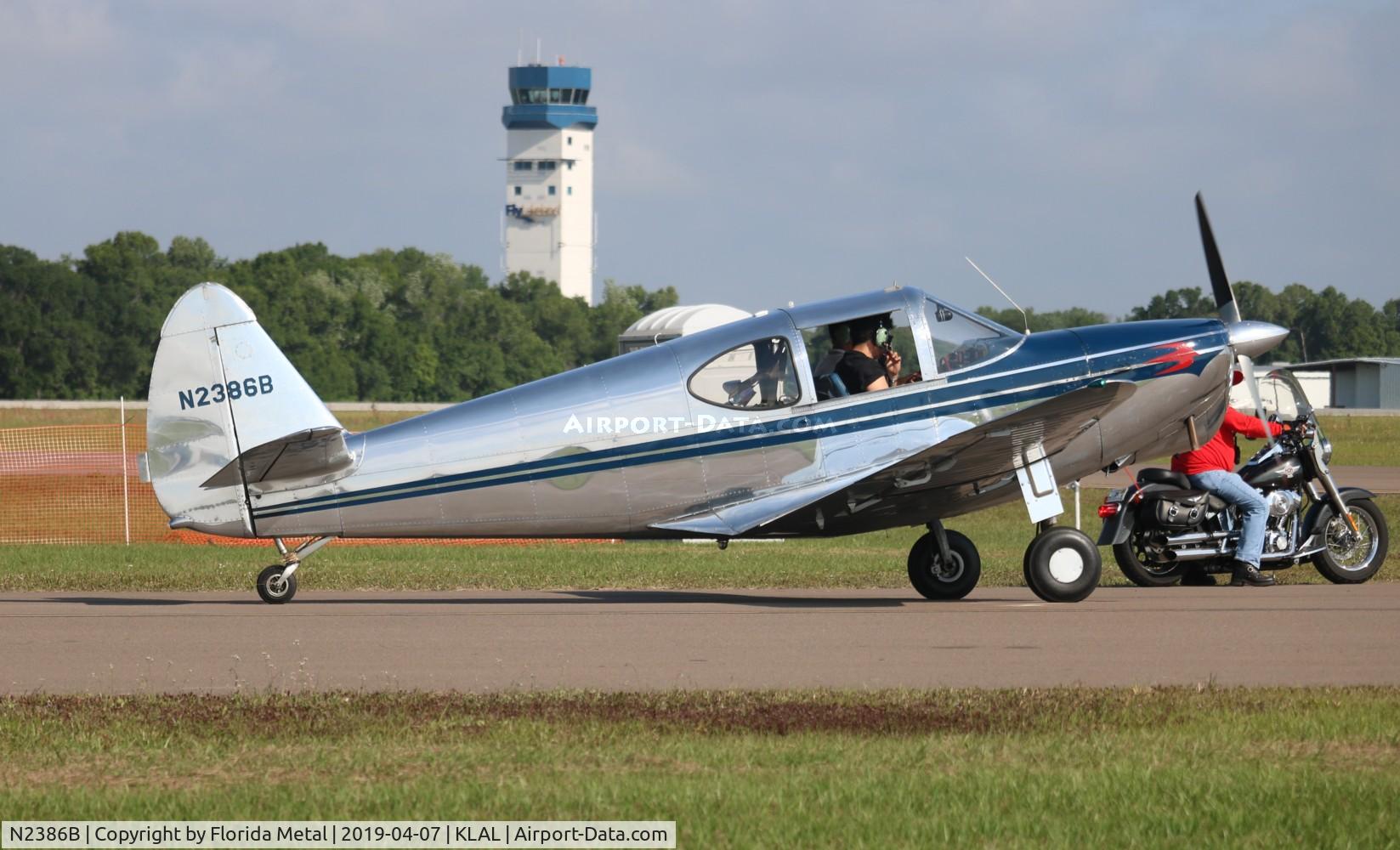 N2386B, 1948 Temco GC-1B Swift C/N 3686, Globe