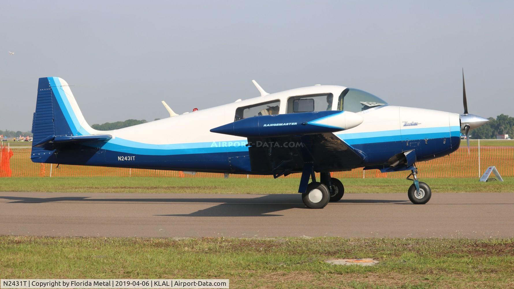 N2431T, 1962 Navion Rangemaster G C/N NAV-4-2431, Rangemaster G