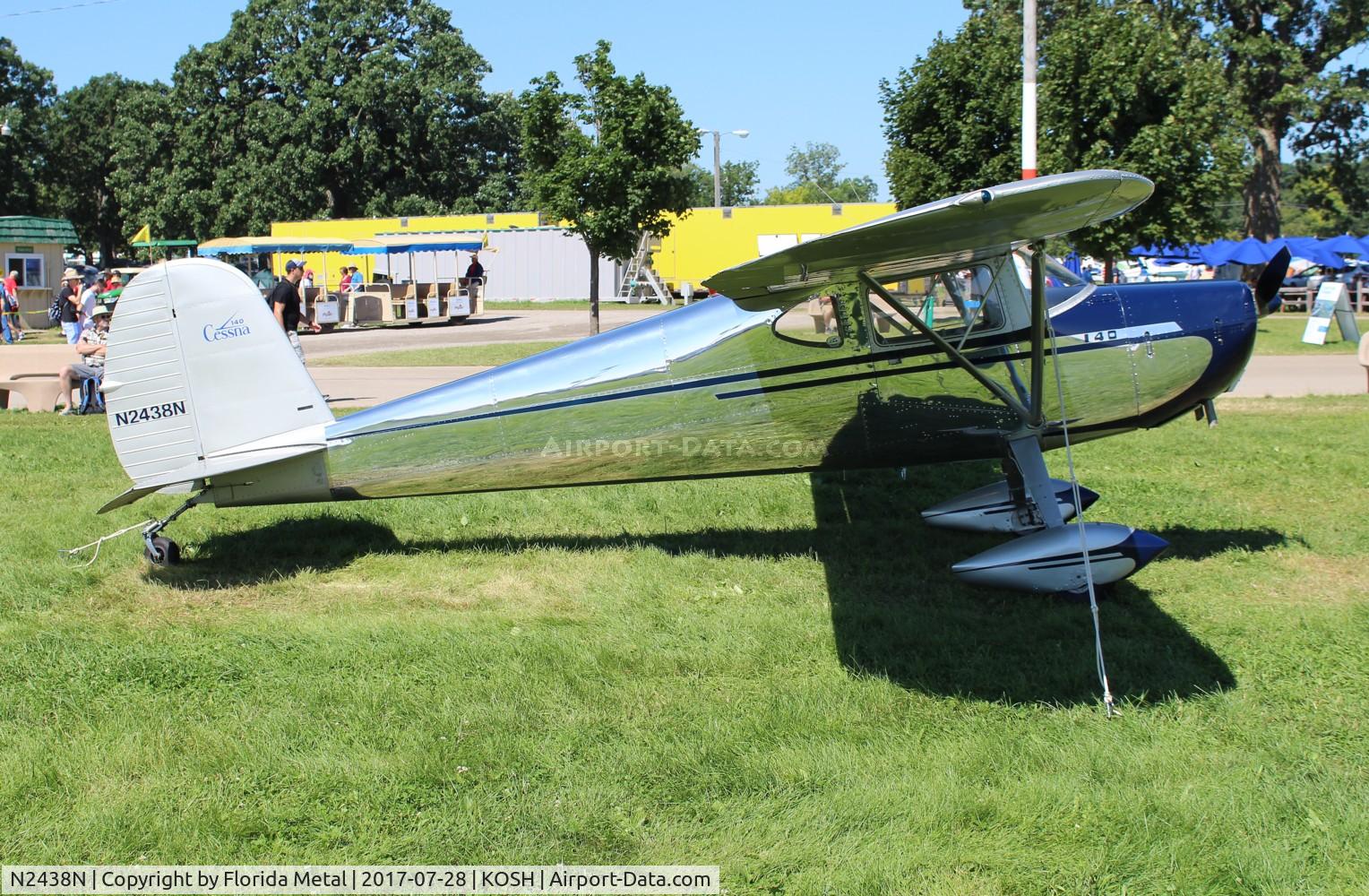 N2438N, 1947 Cessna 140 C/N 12691, Cessna 140