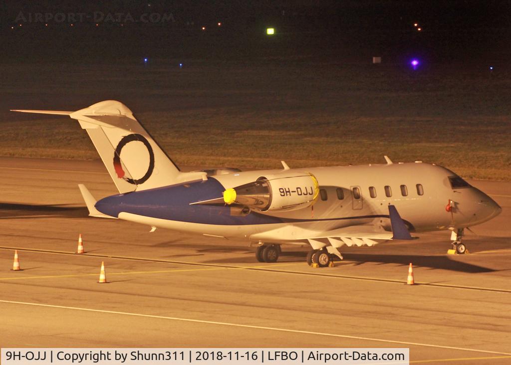 9H-OJJ, 2016 Bombardier Challenger 650 (CL-600-2B16) C/N 6076, Parked at the General Aviation area...