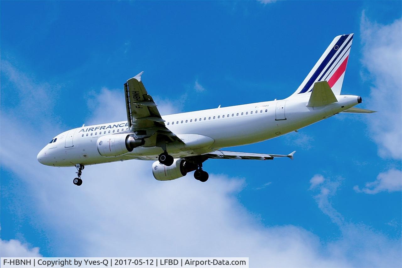 F-HBNH, 2011 Airbus A320-214 C/N 4800, Airbus A320-214, On final rwy 23, Bordeaux-Mérignac airport (LFBD-BOD)