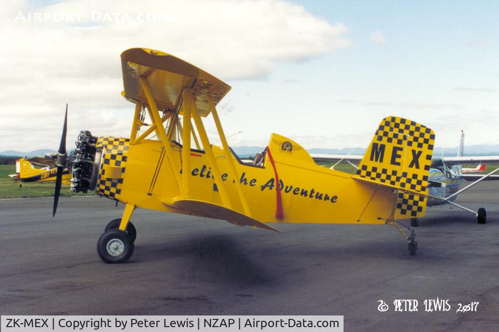 ZK-MEX, Grumman G-164A C/N 441, Bruce McKenzie Holdings Ltd., Taupo - 1997