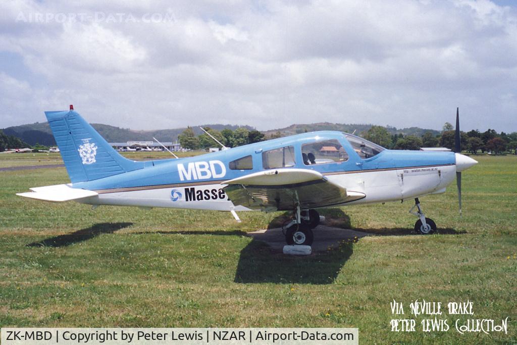 ZK-MBD, Piper PA-28-161 Warrior II C/N 28-8416025, Massey University, Palmerston North