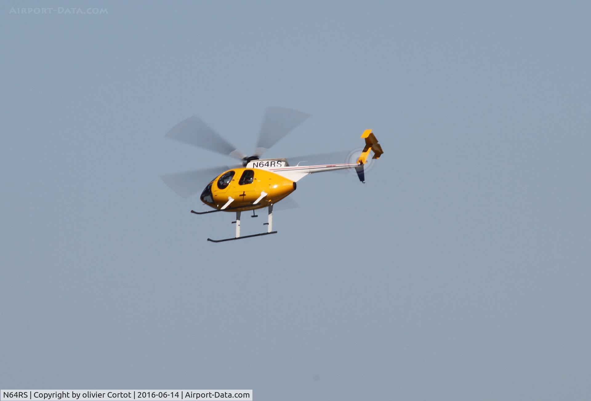 N64RS, 1989 MD Helicopters 369E C/N 0320E, taken from the canadian side, june 2016