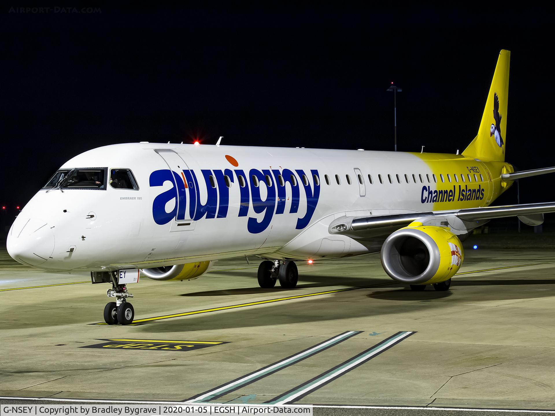 G-NSEY, 2014 Embraer 195STD (ERJ-190-200STD) C/N 19000671, Stand 5